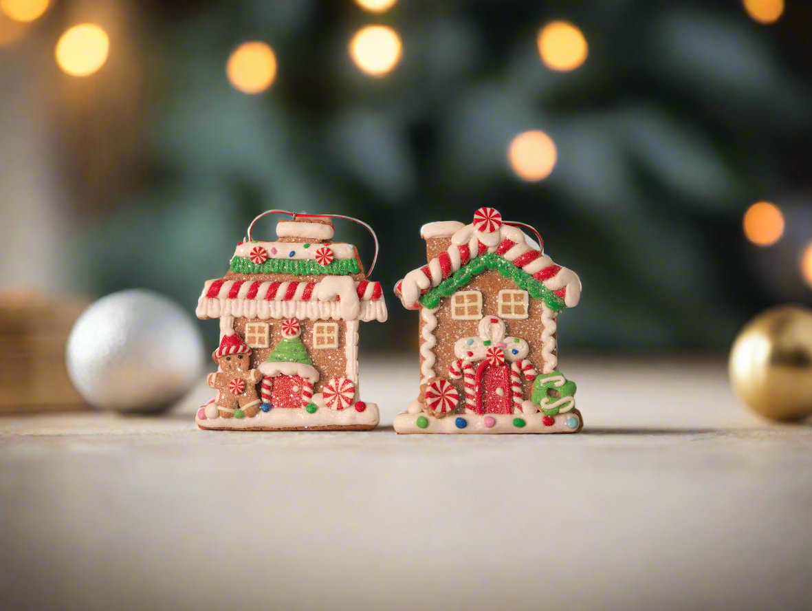Gingerbread House Ornaments