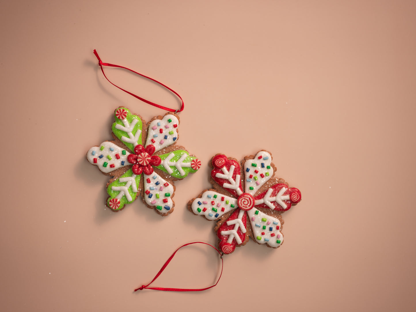 Sugar Snowflakes Ornaments