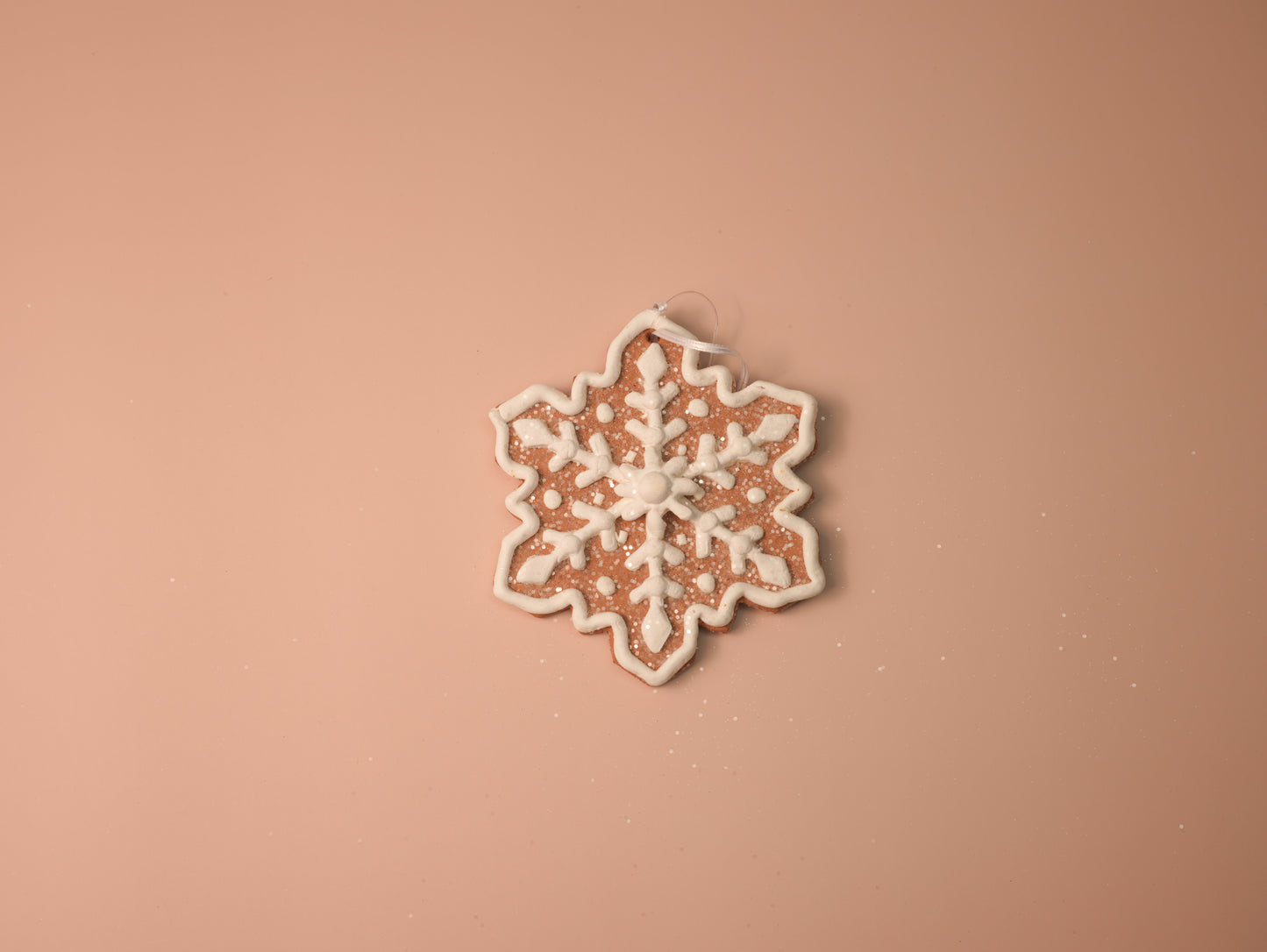 White Snowflakes Ornaments