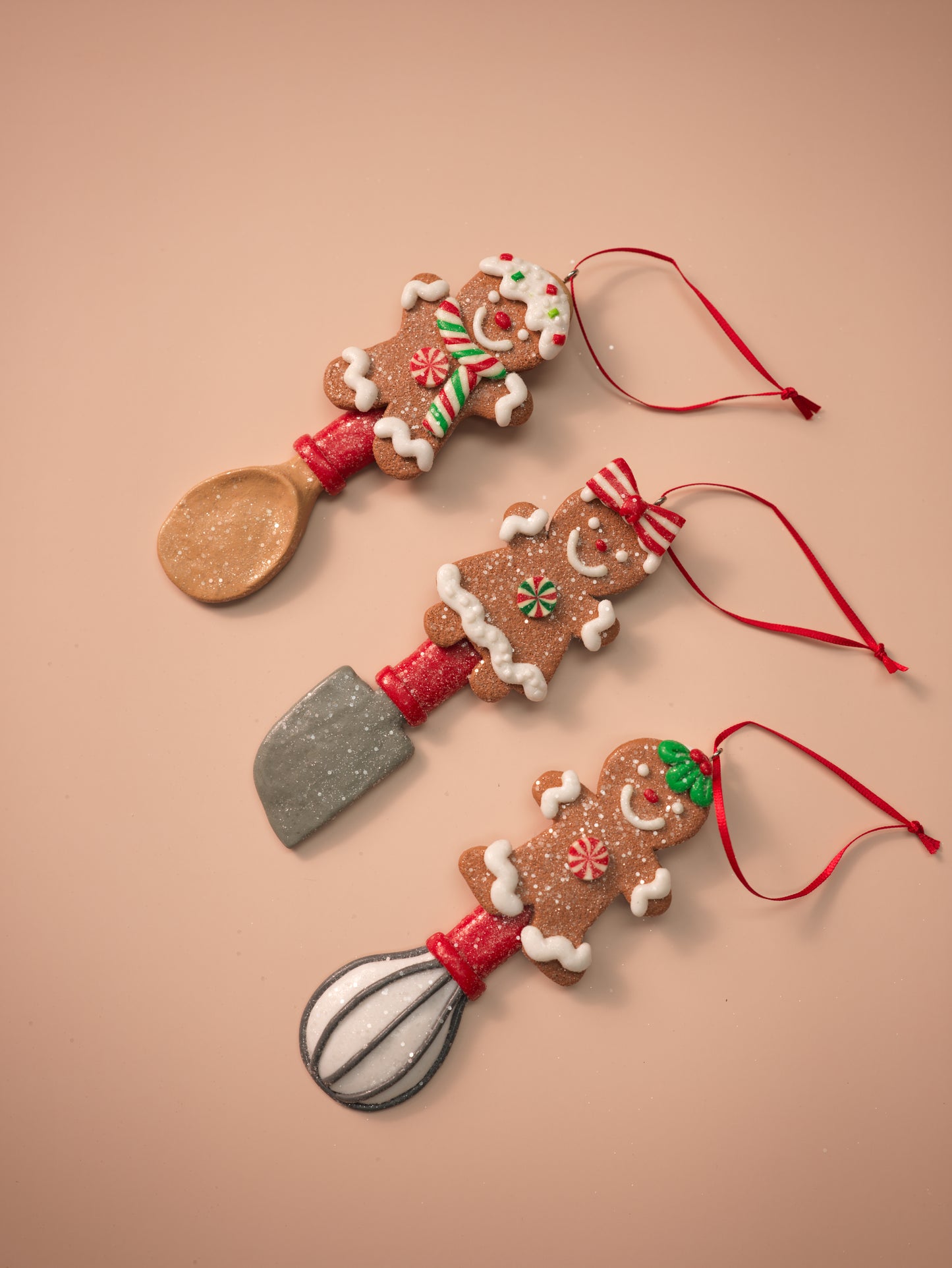 Gingerbread Kitchen Tool Ornaments