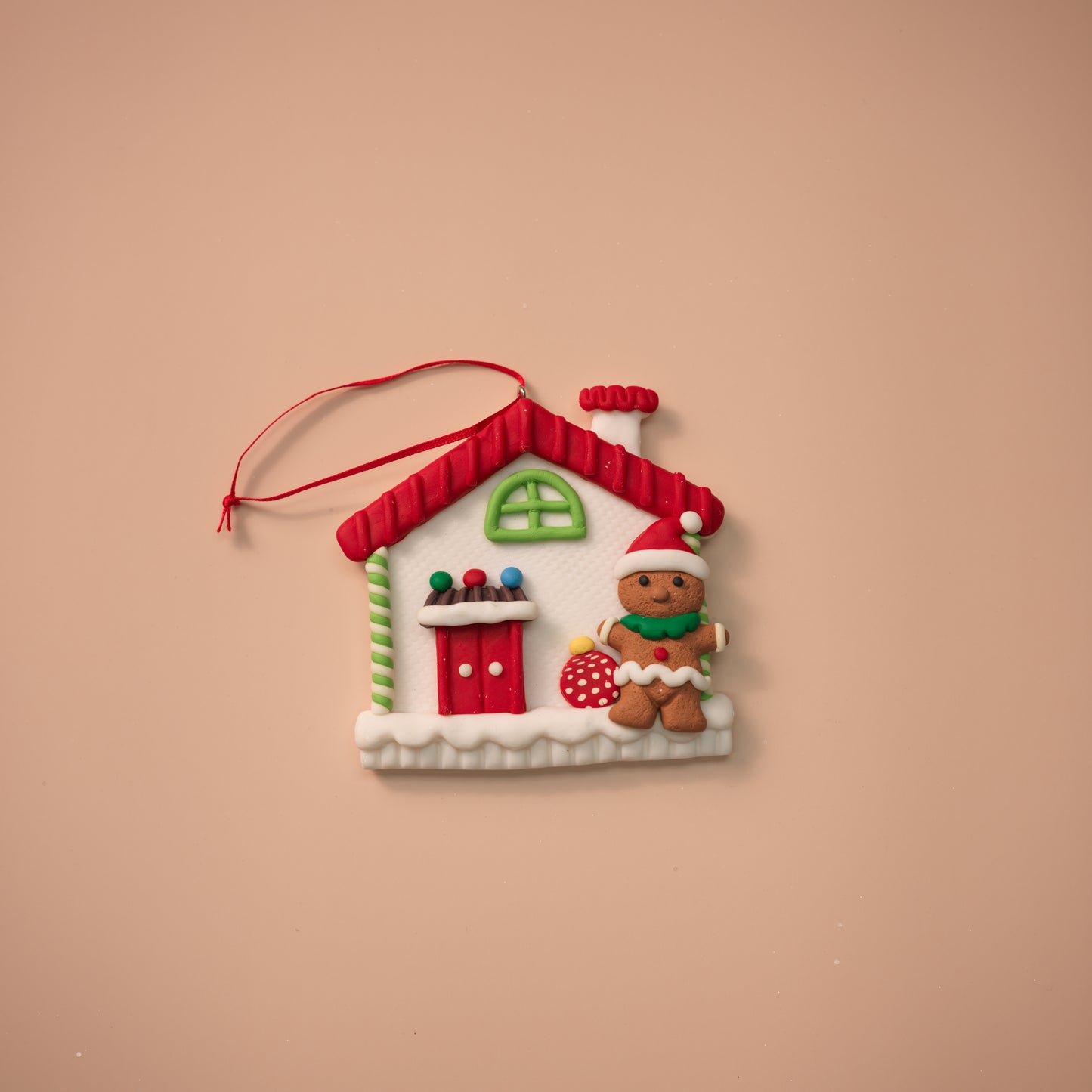Santa & Friends Christmas House Ornaments