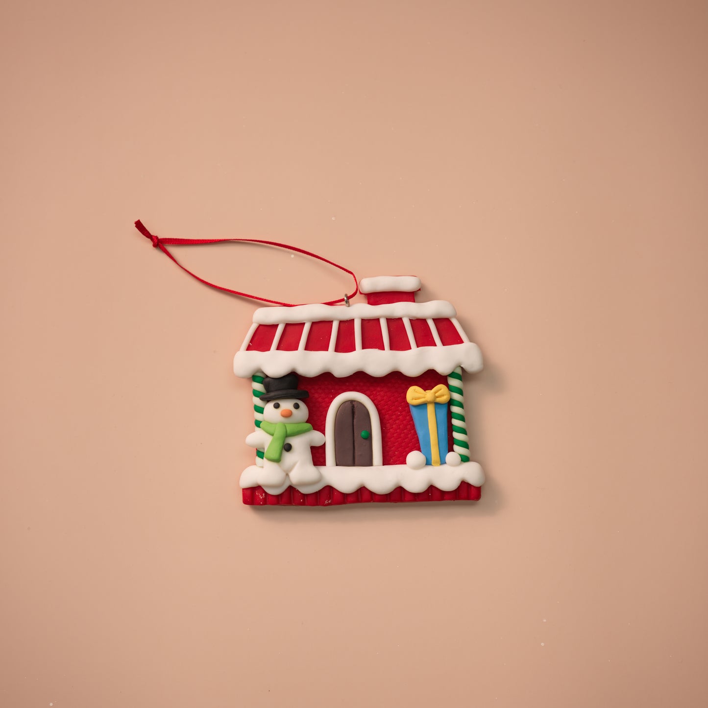 Santa & Friends Christmas House Ornaments