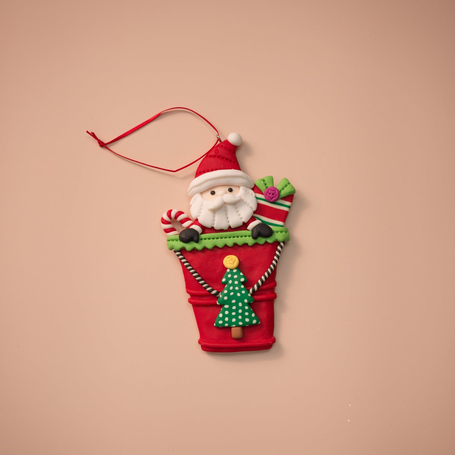 Christmas Character Bucket Ornaments