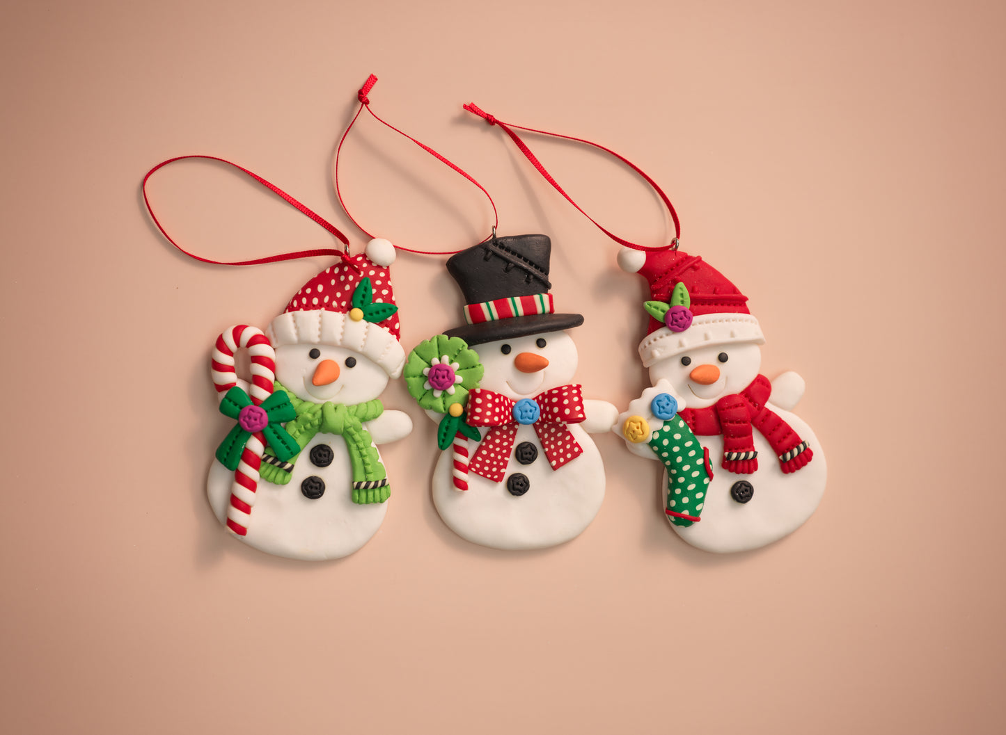 Snowy Friends Christmas Ornaments