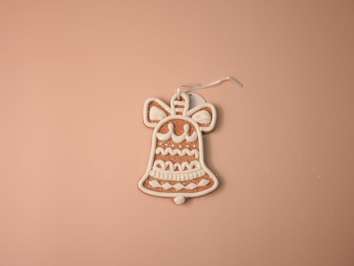 Iced Gingerbread Cookie Ornaments