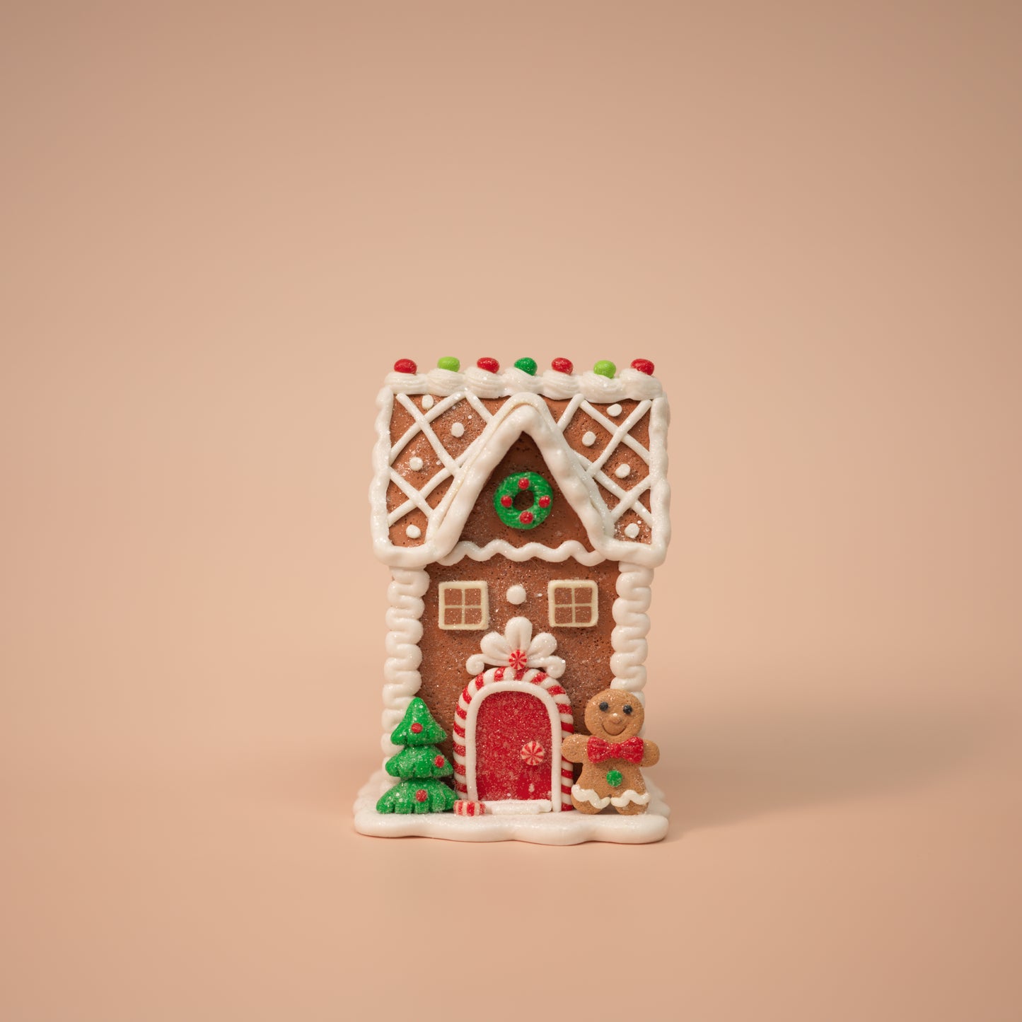 Mini Gingerbread Village Figurines