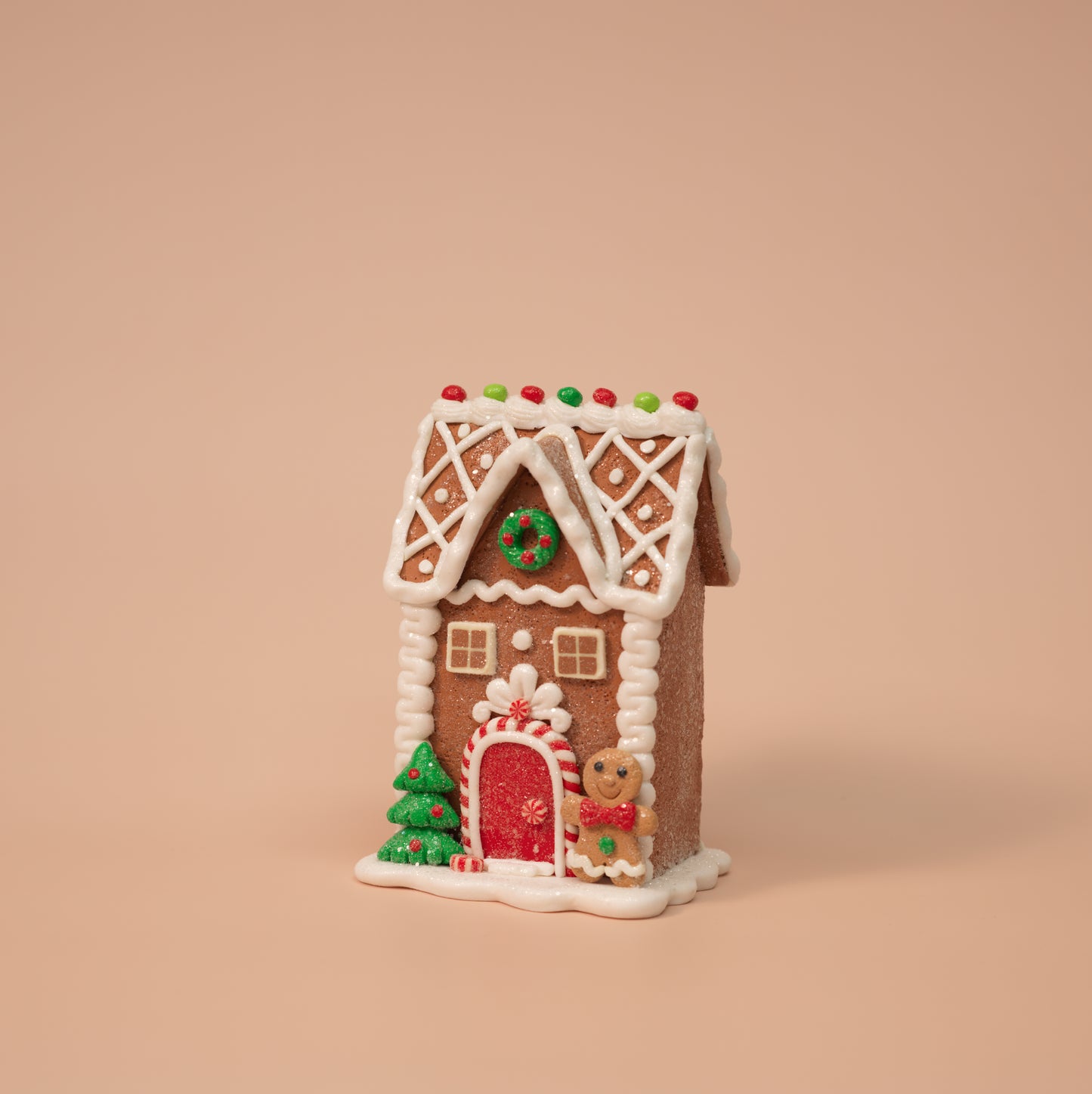 Mini Gingerbread Village Figurines