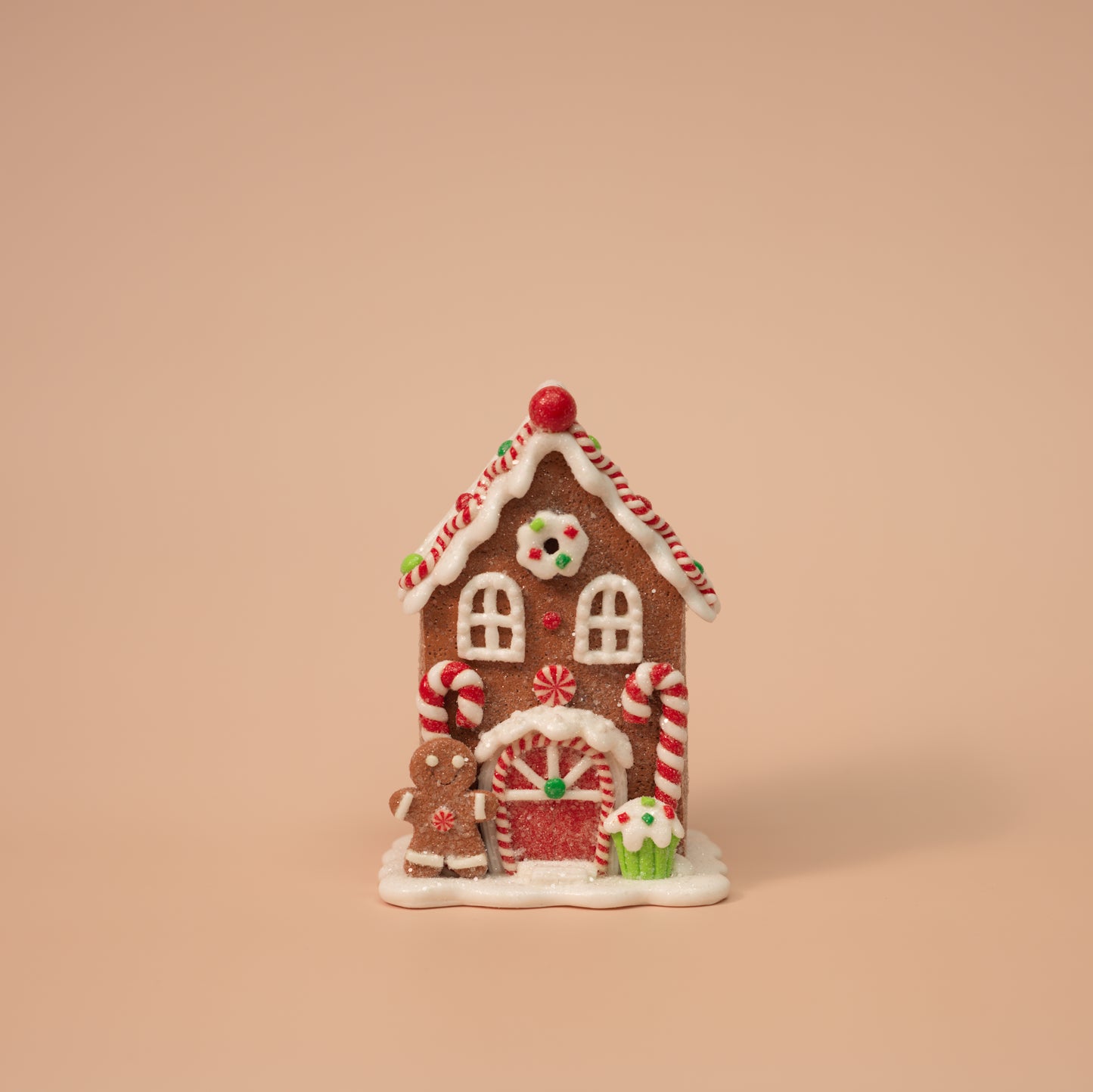 Mini Gingerbread Village Figurines
