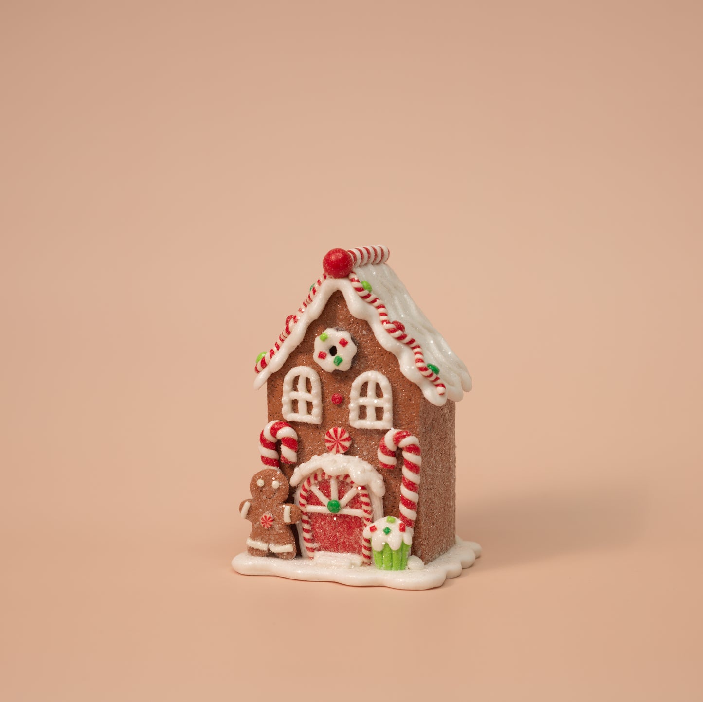 Mini Gingerbread Village Figurines