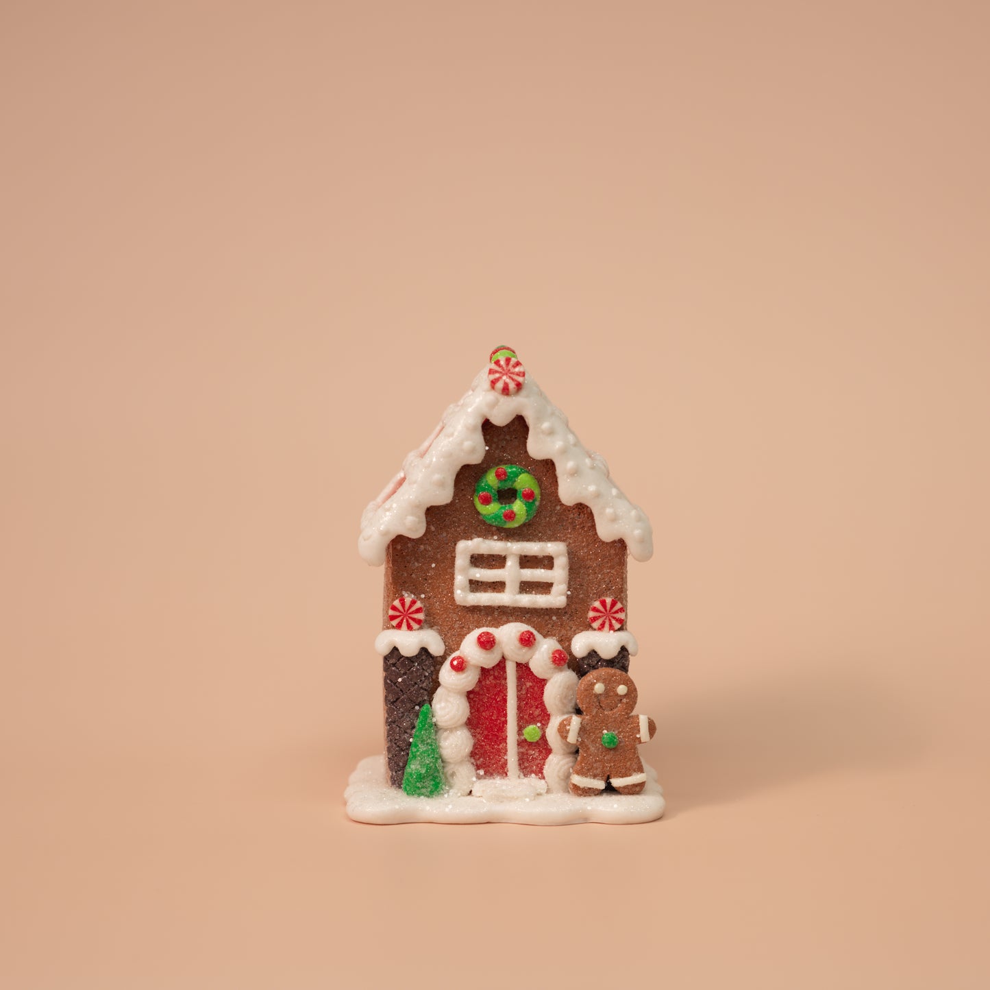 Mini Gingerbread Village Figurines