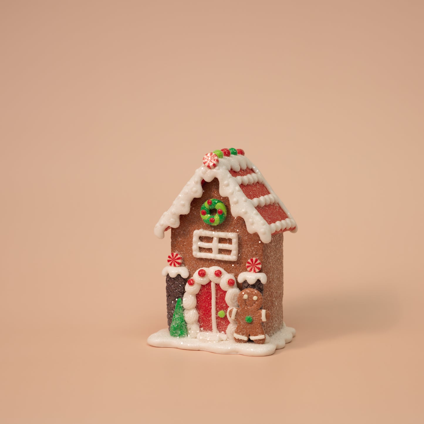 Mini Gingerbread Village Figurines