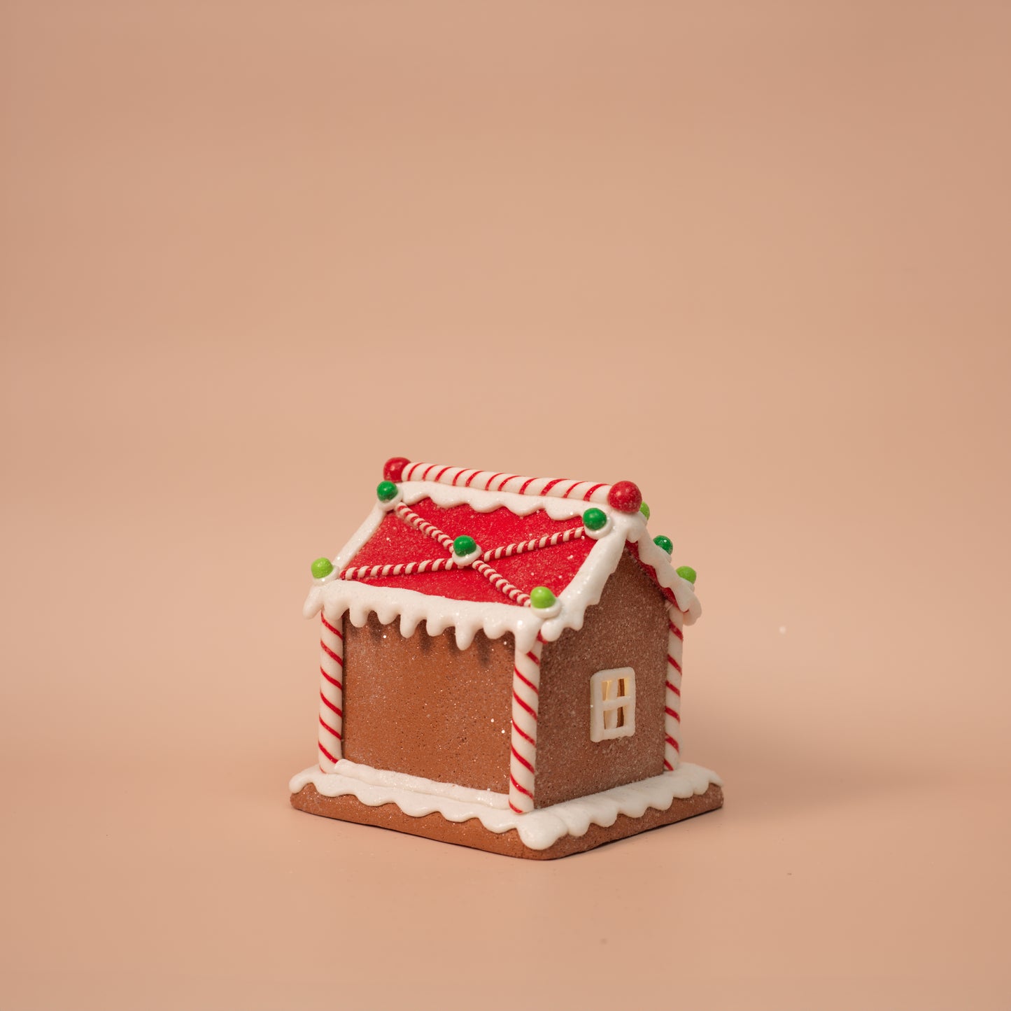Candy Lane Light-Up Gingerbread Houses