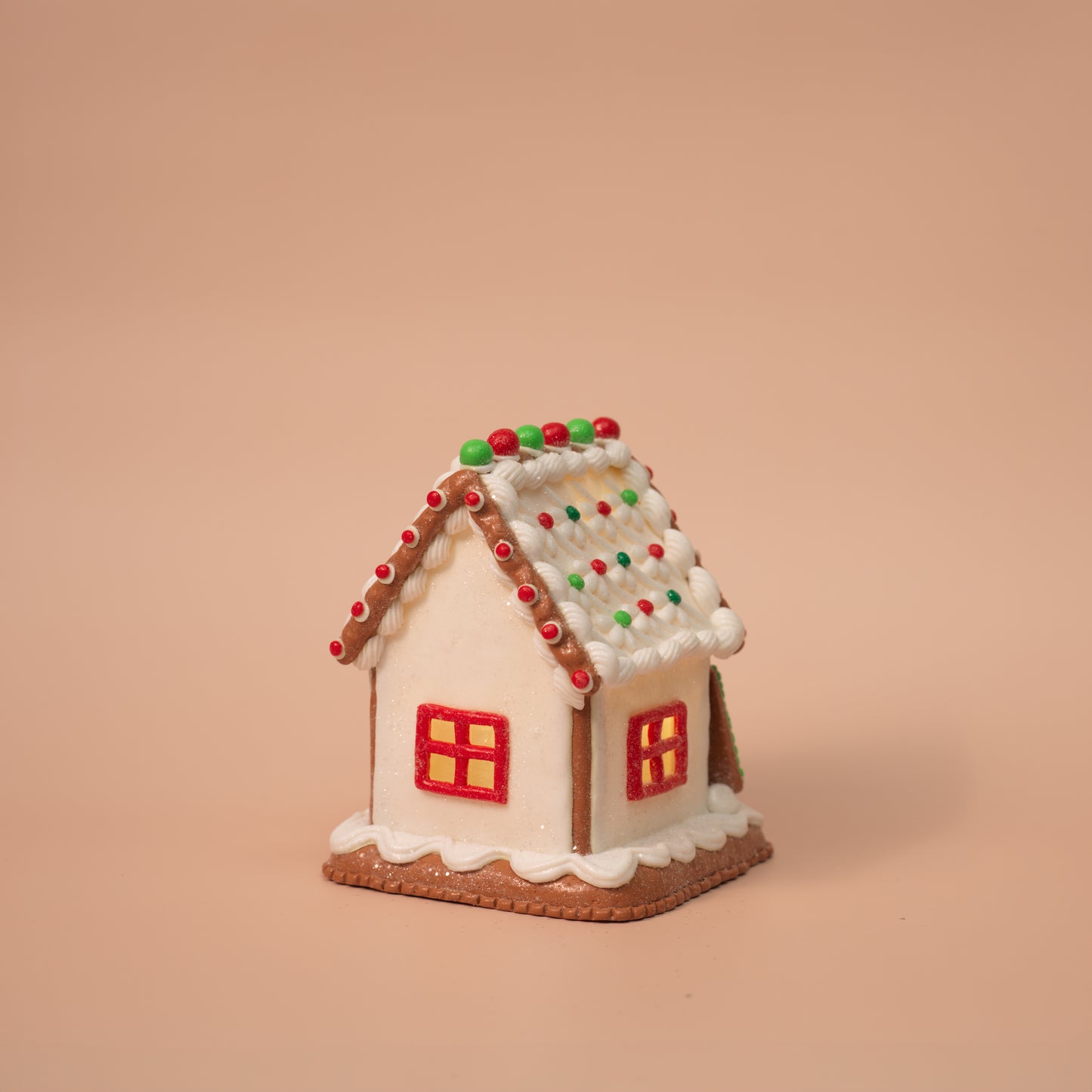 Holiday Light-Up Gingerbread Houses