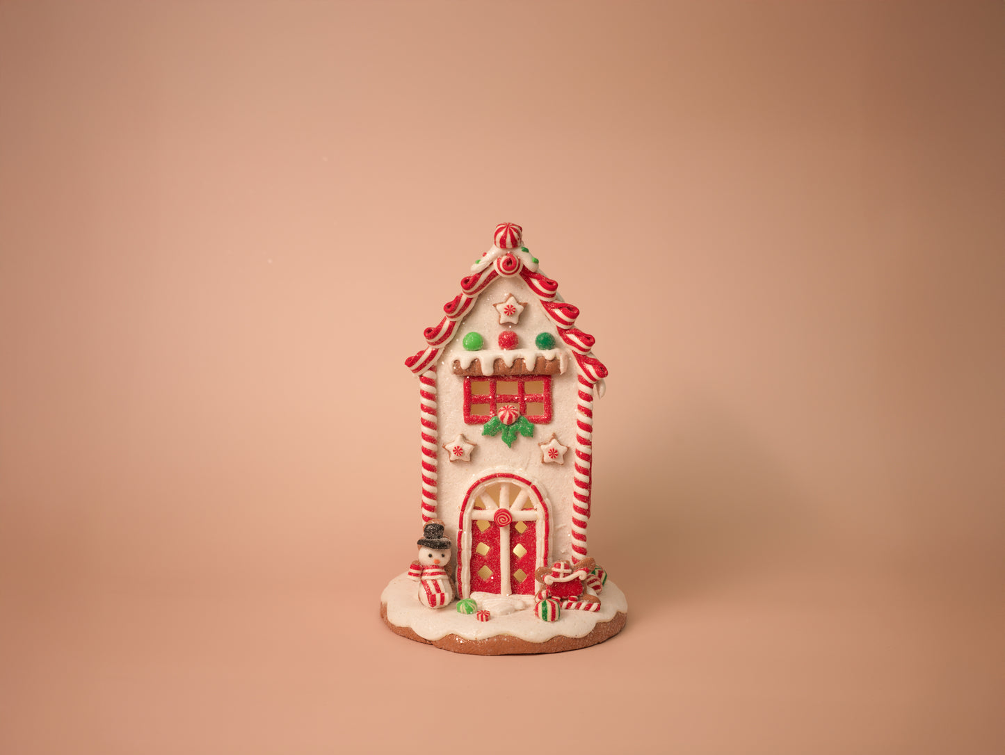 Light-Up Candy Gingerbread Houses