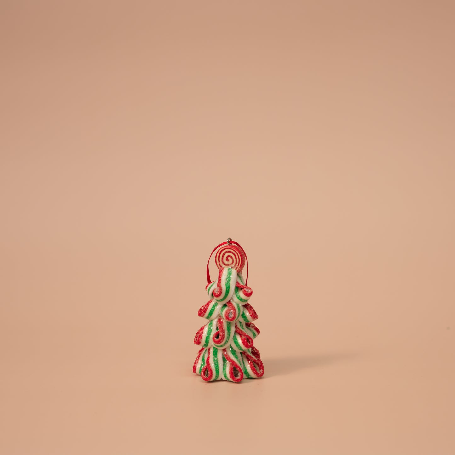 Candy Stripe Christmas Tree Ornaments