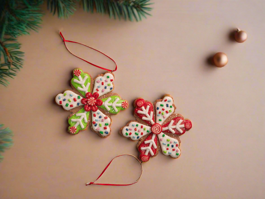 Sugar Snowflakes Ornaments
