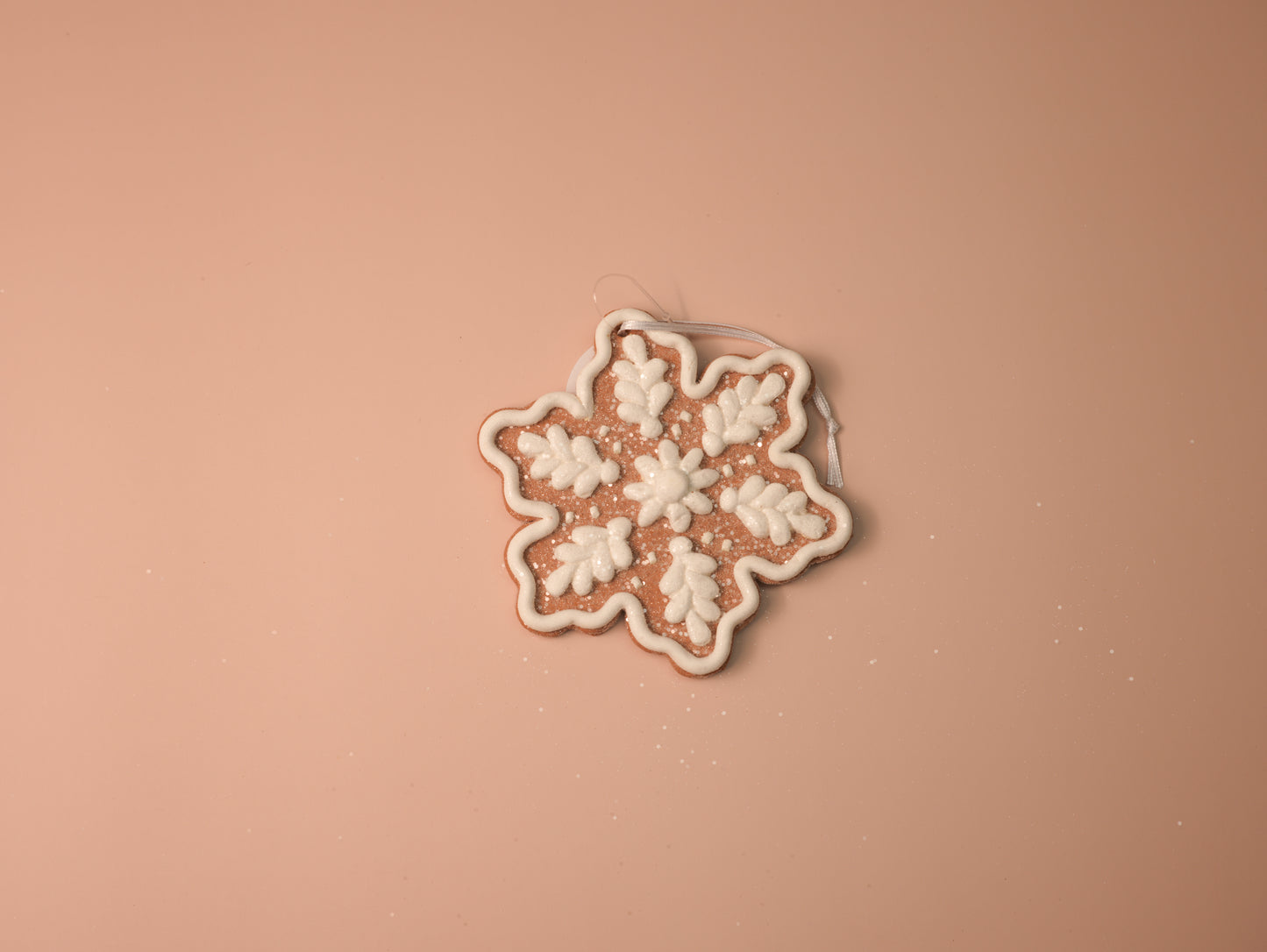 White Snowflakes Ornaments