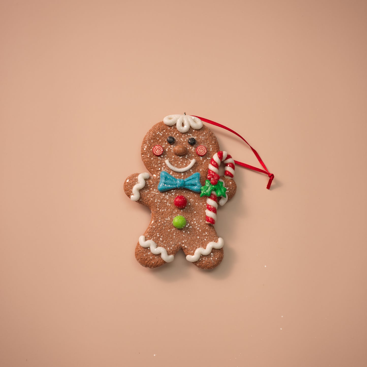 Candy Gingerbread People Ornaments