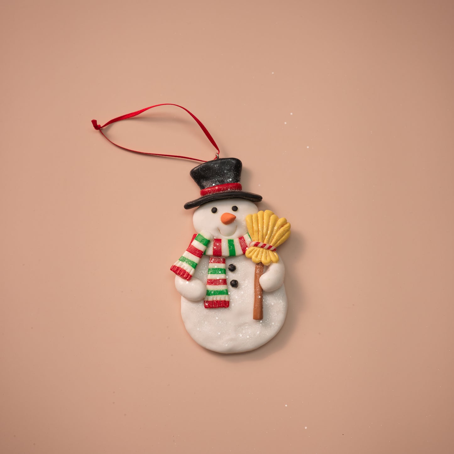 Santa, Snowman & Penguin Ornaments