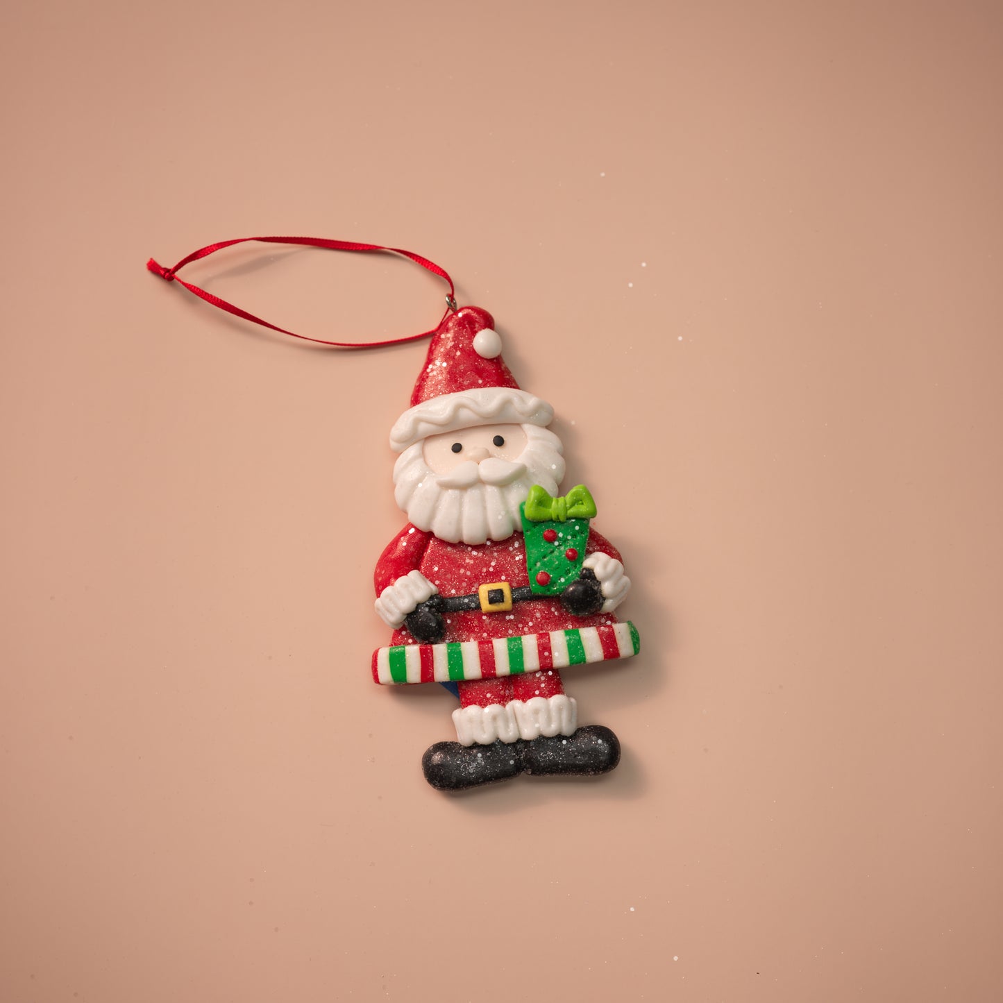 Santa, Snowman & Penguin Ornaments