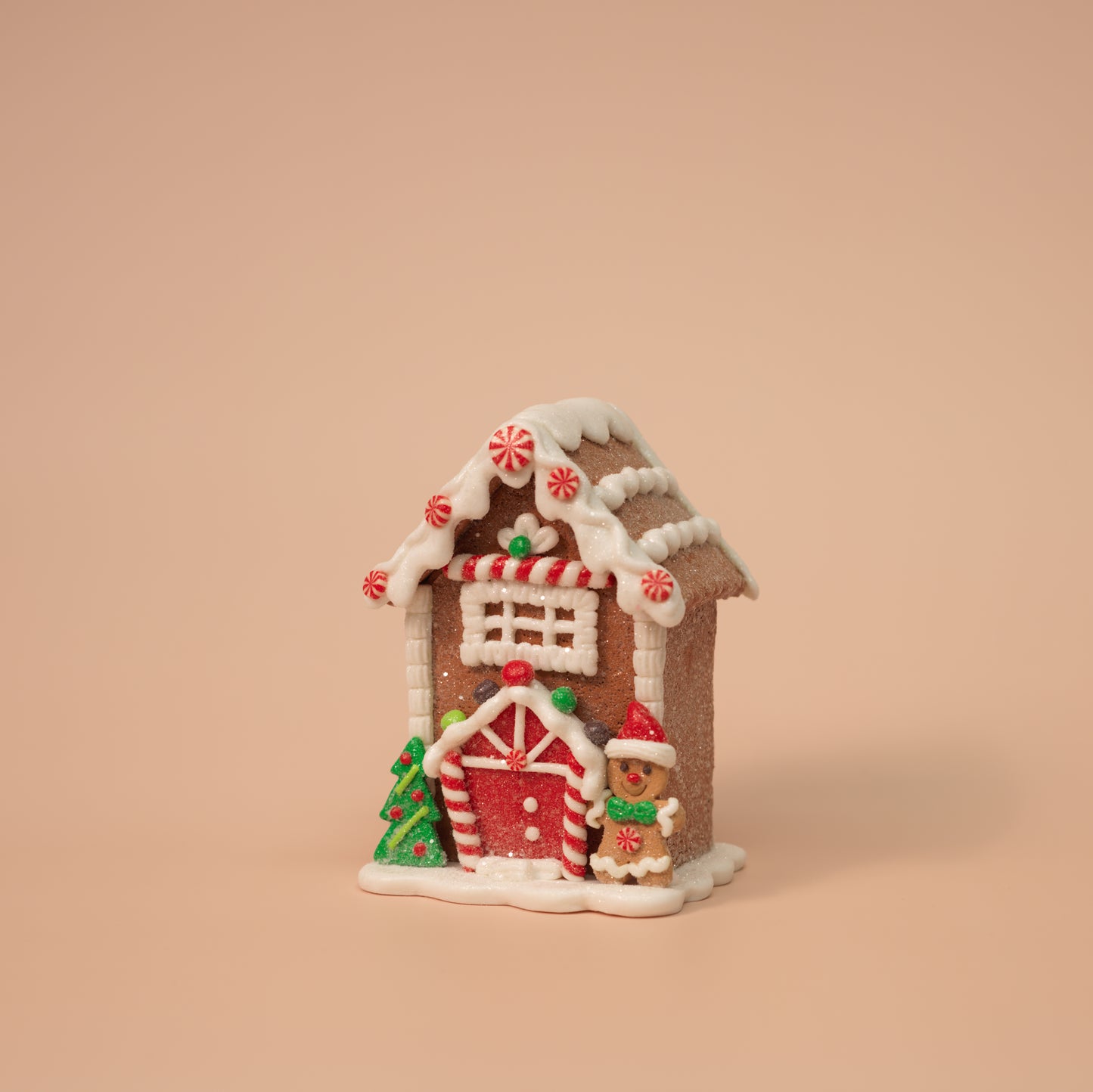 Mini Gingerbread Village Figurines