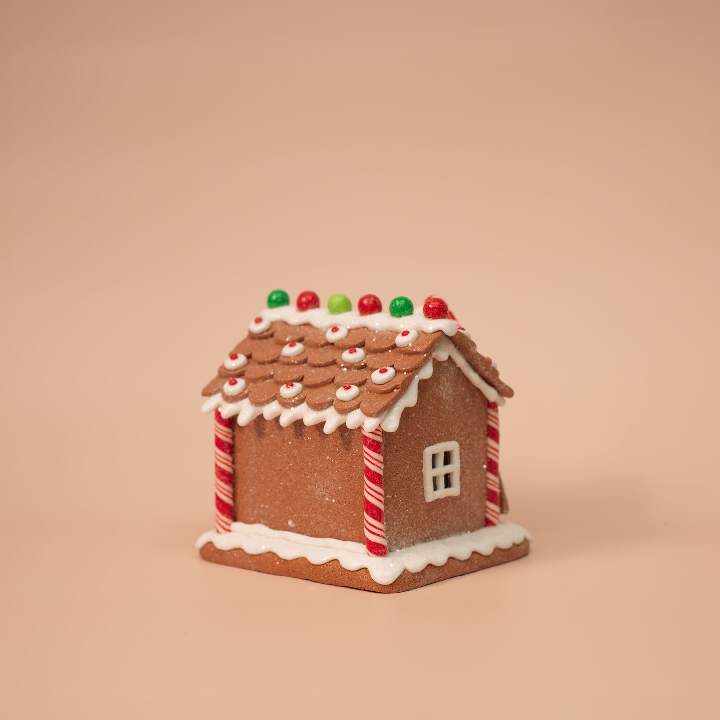 Candy Lane Light-Up Gingerbread Houses