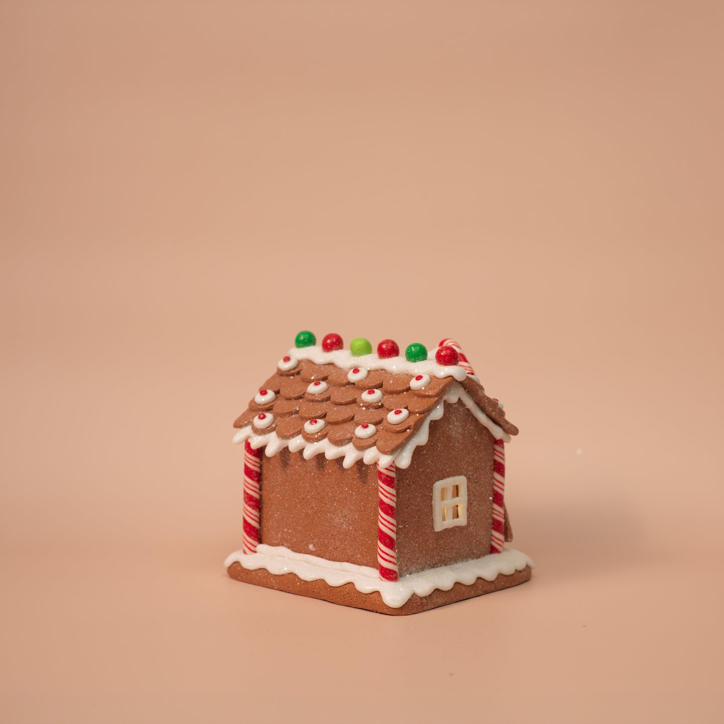 Candy Lane Light-Up Gingerbread Houses
