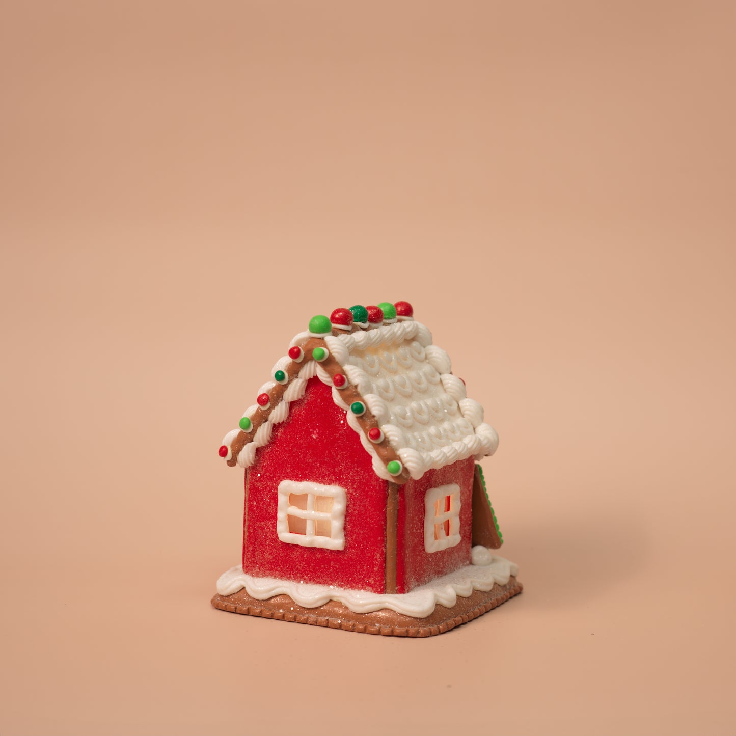 Holiday Light-Up Gingerbread Houses