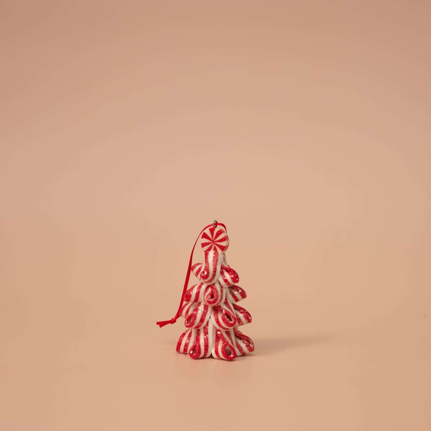 Candy Stripe Christmas Tree Ornaments