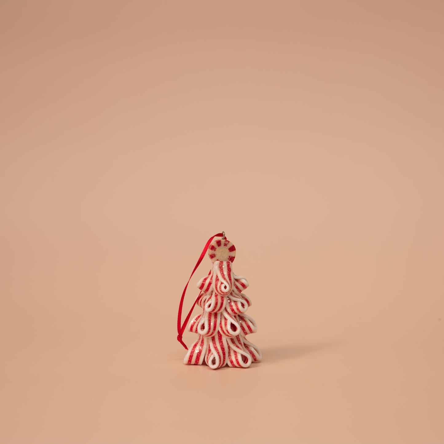 Candy Stripe Christmas Tree Ornaments