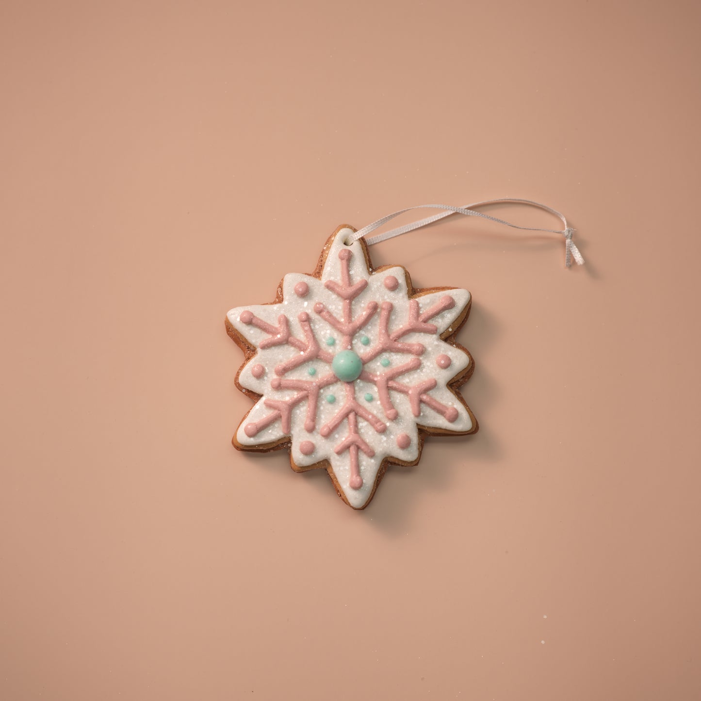 Frosted Snowflake Ornaments