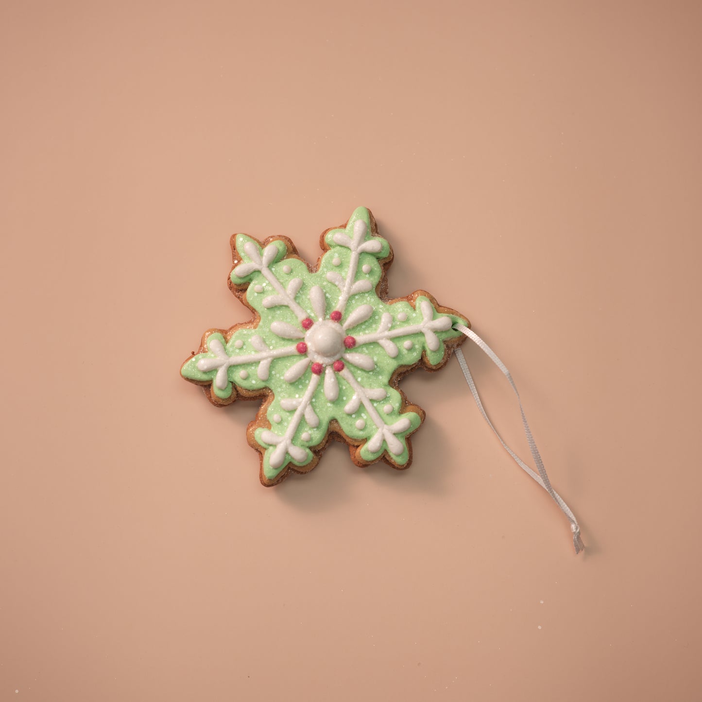 Frosted Snowflake Ornaments