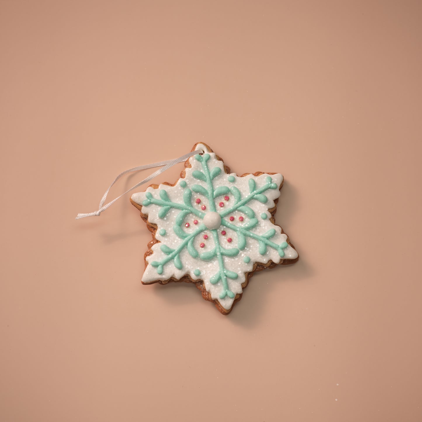 Frosted Snowflake Ornaments