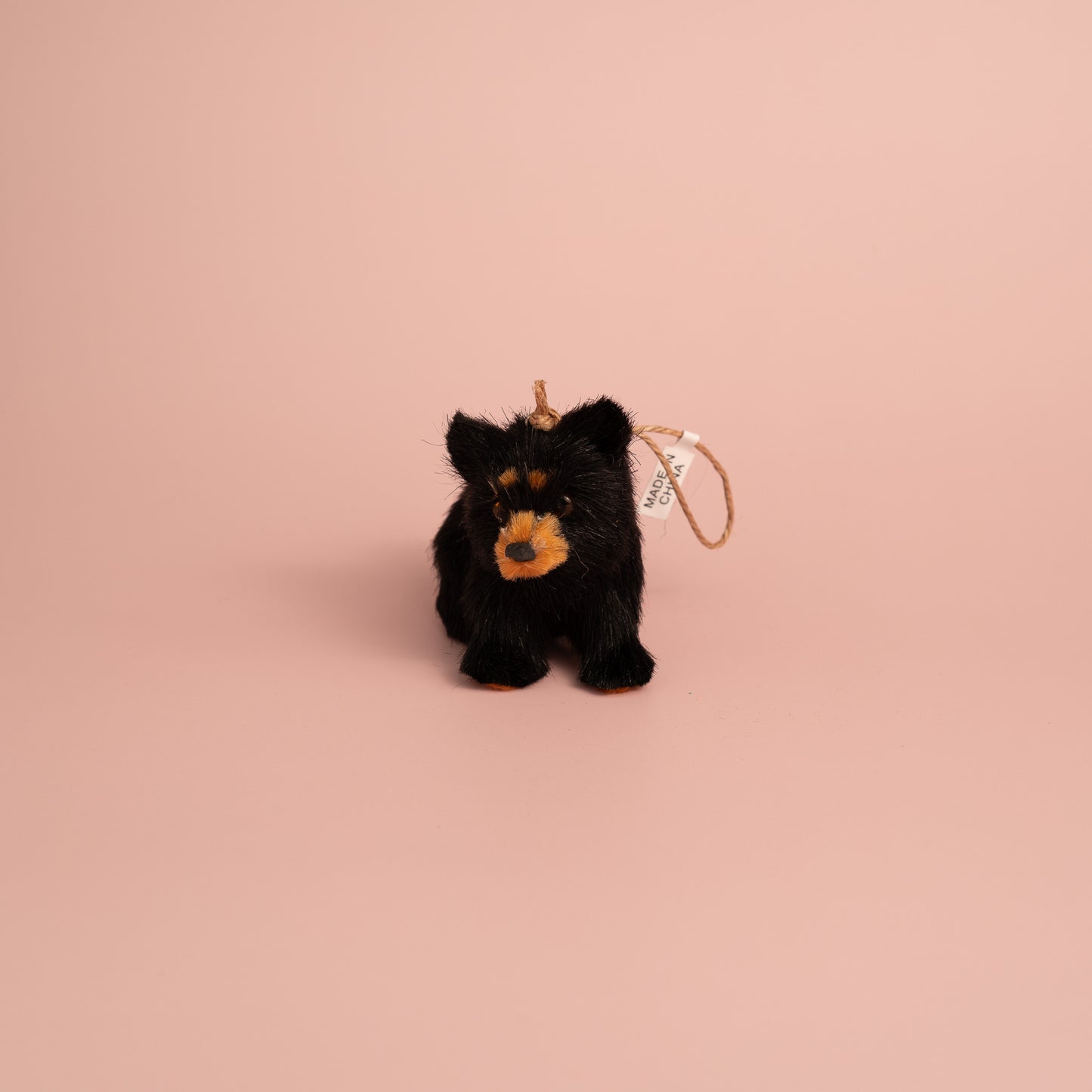 Black Bear Christmas Hanging Ornament