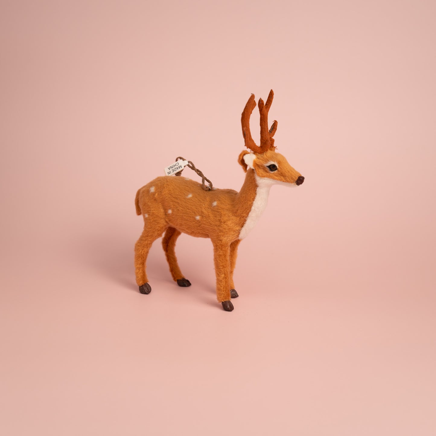 Brown Reindeer Christmas Hanging Ornament