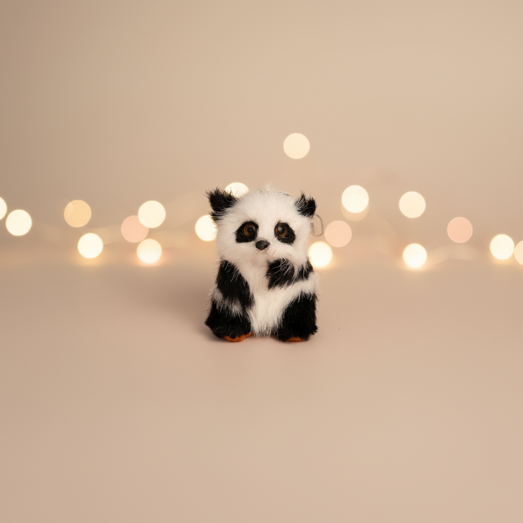 Panda Christmas Hanging Ornament